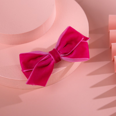 Mergaičių aksominės plaukų segtukai mergaitėms, lankeliai, plaukų juostelės, moteriškos „bowknot“ juostos „Barrette“ vaikams Naujųjų metų aksesuarai, 2020 m. plaukų segtukai