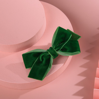 Mergaičių aksominės plaukų segtukai mergaitėms, lankeliai, plaukų juostelės, moteriškos „bowknot“ juostos „Barrette“ vaikams Naujųjų metų aksesuarai, 2020 m. plaukų segtukai