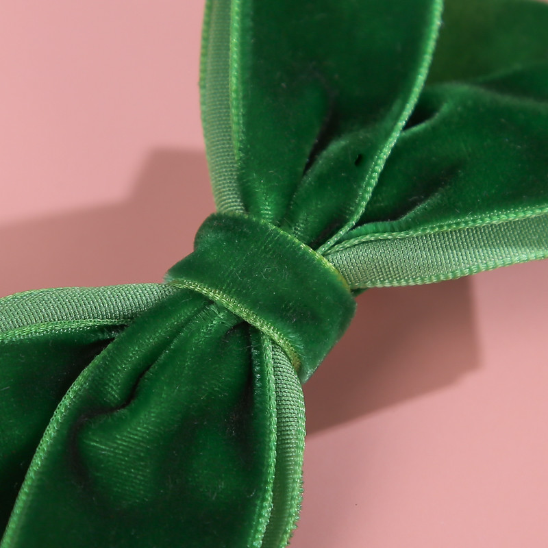 Mergaičių aksominės plaukų segtukai mergaitėms, lankeliai, plaukų juostelės, moteriškos „bowknot“ juostos „Barrette“ vaikams Naujųjų metų aksesuarai, 2020 m. plaukų segtukai