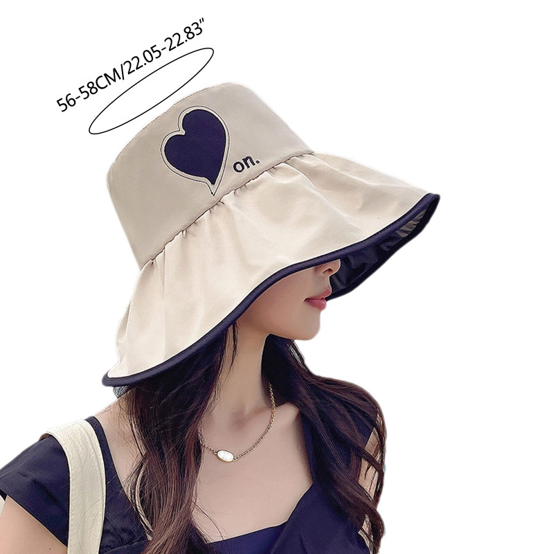 Divatos, csomagolható vödörsapka UV fényvédő strandsapka szabadtéri tevékenységekhez