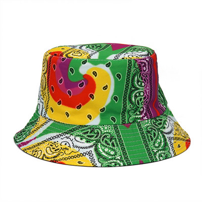 Ljetne šešire 2021. Sklopivi ribarski šešir s printom Ženska mekana sunčana ribarska kapa za plažu Muški modni ženski panama šešir