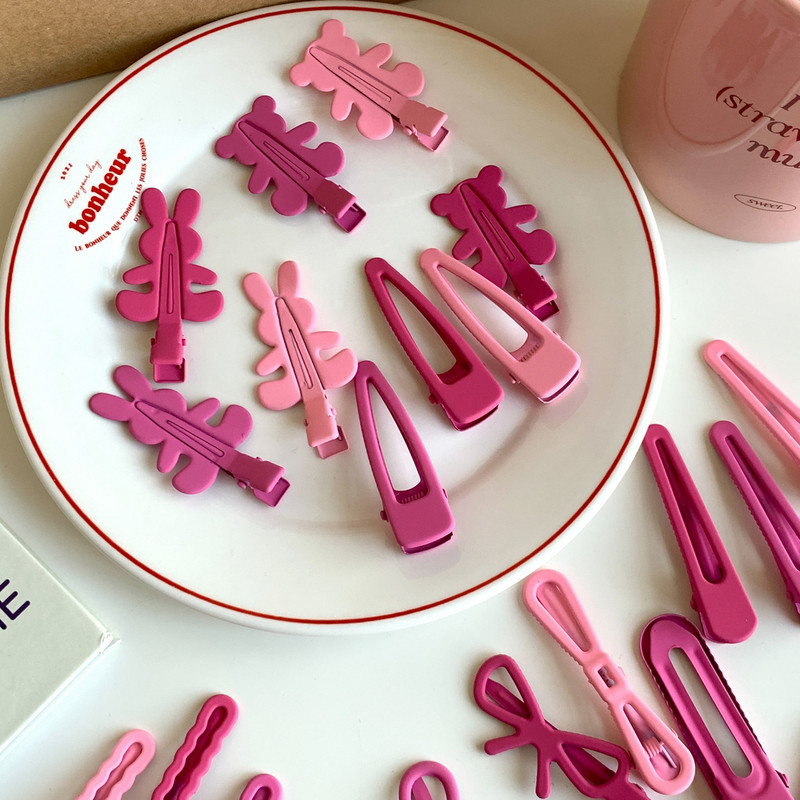 3 kom medvjed ruža kopča za kosu Kpop slatka djevojka leptir mašna dodaci za kosu jednobojna dječja rođendanska zabava odjeća za uši dodaci za kosu pokloni