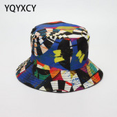 YQYXCY 2021. Nova pamučna ribarska kapa Žene Muškarci Hip hop kapa za par Panama šešir s kantom Sunčano ravnog vrha Ribarski šeširi Kape Bob Gorros