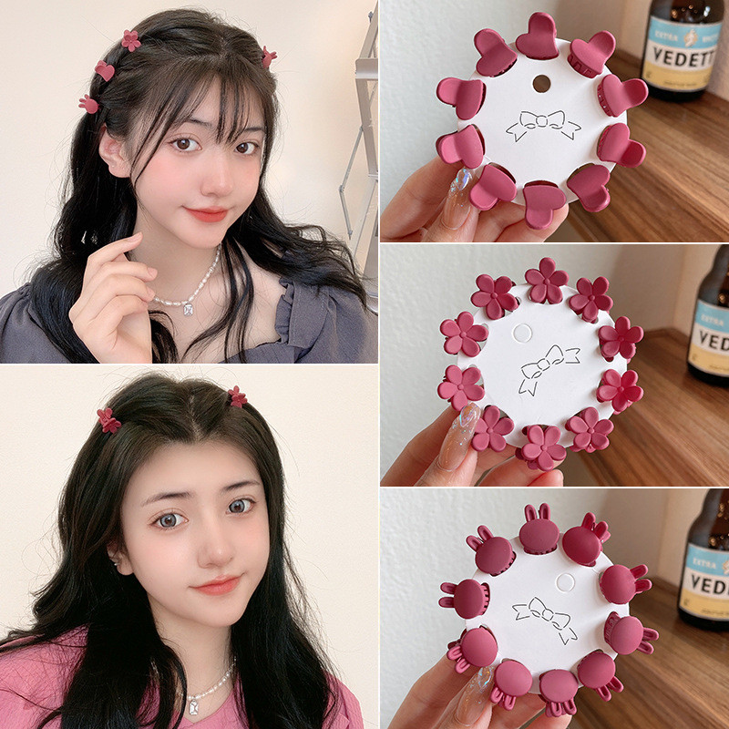 Slatke djevojke Male mat zečje kandže Dječje ljupke kopče za kosu Ukosnice Trake za glavu Dječji modni dodaci za kosu