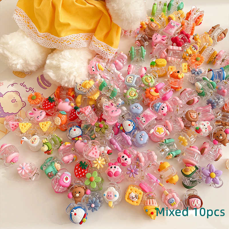 Slatke djevojke Male mat zečje kandže Dječje ljupke kopče za kosu Ukosnice Trake za glavu Dječji modni dodaci za kosu