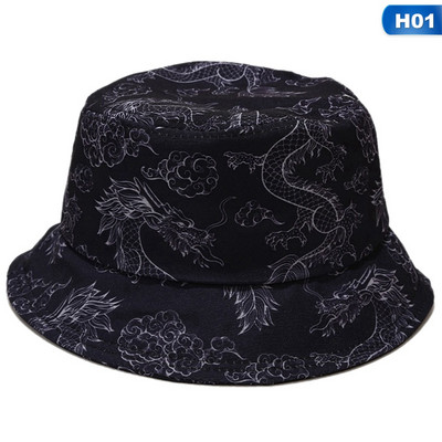 Obojstranný nosený klobúk s priezorom, dúhový farebný klobúk, mužský a ženský plochý slnečný klobúk, obojstranný slnečný batikovaný rybársky klobúk