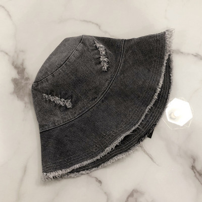 Modni isprani traper kupolasti šeširi za sunčanje Panama ženske kape sa širokim obodom sklopivi šešir za putovanja na otvorenom Anti-UV kape za plažu Šešir