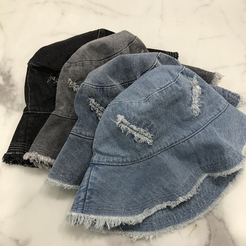 Modni isprani traper kupolasti šeširi za sunčanje Panama ženske kape sa širokim obodom sklopivi šešir za putovanja na otvorenom Anti-UV kape za plažu Šešir