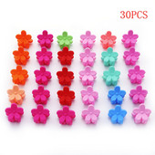 30 ks roztomilých sponiek do vlasov pre dievčatá a ženy, kvetinová korunka, detské vlasové pazúry, detské sponky do vlasov, detské vlasové doplnky, farebná sada sponiek do vlasov