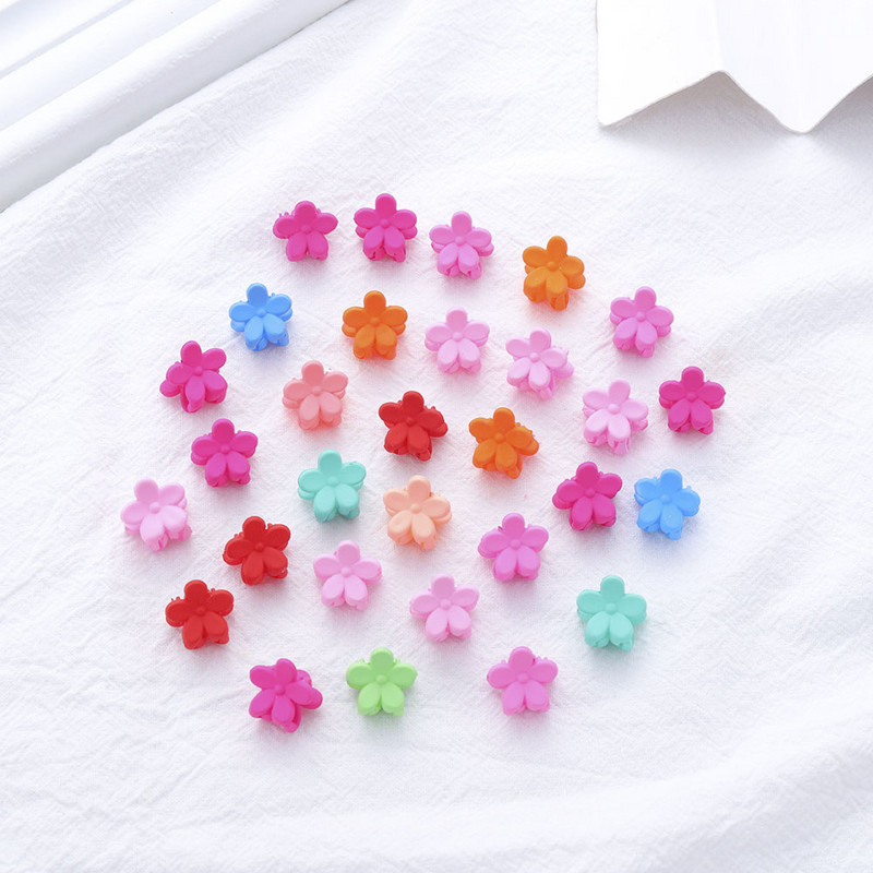 30 ks roztomilých sponiek do vlasov pre dievčatá a ženy, kvetinová korunka, detské vlasové pazúry, detské sponky do vlasov, detské vlasové doplnky, farebná sada sponiek do vlasov
