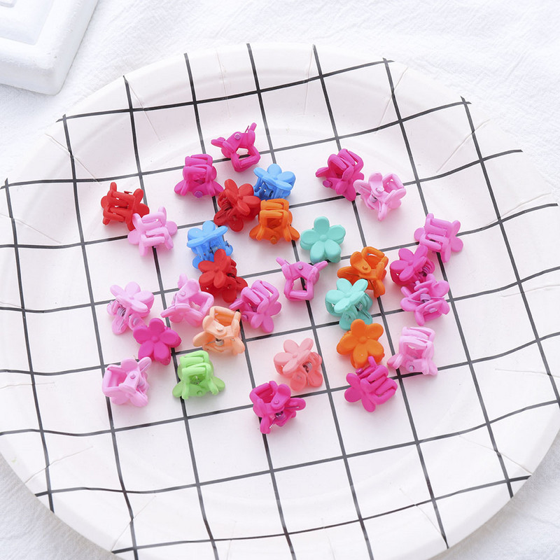 30 ks roztomilých sponiek do vlasov pre dievčatá a ženy, kvetinová korunka, detské vlasové pazúry, detské sponky do vlasov, detské vlasové doplnky, farebná sada sponiek do vlasov