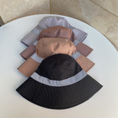 Modni ženski šešir s reflektirajućim prugama, panama šešir, muški, ženski, ljetni, šešir, hip hop šešir, ribarski šešir, šešir za sunčanje, bob