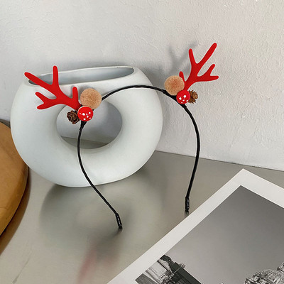 Božićna traka za glavu od rogovlja Noć vještica Slatka traka za glavu Snop kose s tankim rubom Ukosnica za kosu Tijara Trake za kosu Modni dodaci za kosu