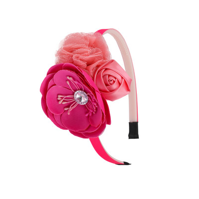 1 tk vibud peapaelad tüdrukutele, magus kivist läikiv lilleline laste juuksepael, 4 tolli suur vibu juuste aksessuaarid