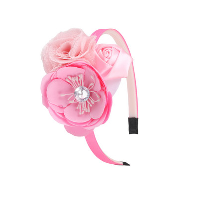 1 tk vibud peapaelad tüdrukutele, magus kivist läikiv lilleline laste juuksepael, 4 tolli suur vibu juuste aksessuaarid