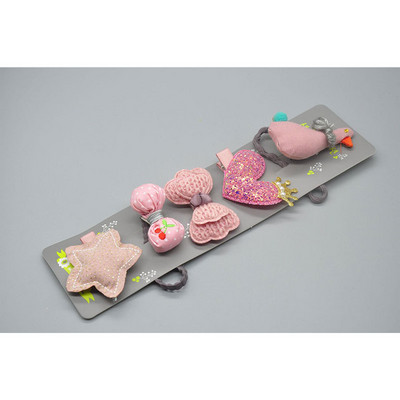 5Pcs/Set Visokokvalitetne dječje ukosnice iz crtića Set pokrivala za glavu Dječji ručno izrađeni zec medvjed Životinje Ukosnice Dodaci za djevojčice