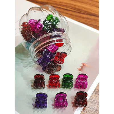 Reducere populară 30 / cutie acrilic mini agrafă de păr pentru fete