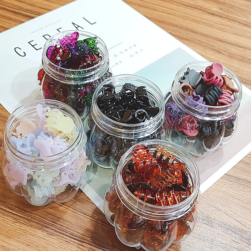 Reducere populară 30 / cutie acrilic mini agrafă de păr pentru fete