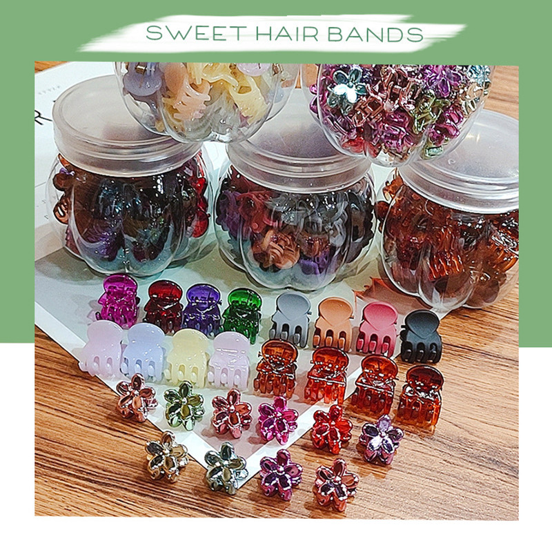 Reducere populară 30 / cutie acrilic mini agrafă de păr pentru fete