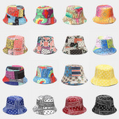Zábavné potlačené slnečné klobúky pre ženy Harajuku ležérne vedrové klobúky pre mužov dospelých rybársky klobúk