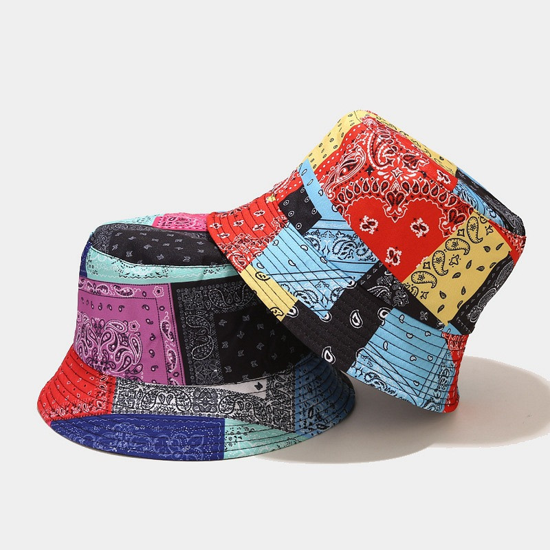 Zábavné potlačené slnečné klobúky pre ženy Harajuku ležérne vedrové klobúky pre mužov dospelých rybársky klobúk