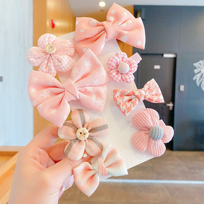 Novi 1 set cvjetnih leptir pruga slatke ukosnice slatke dječje kopče za kosu ukosnice modni dodaci za kosu ukras za glavu