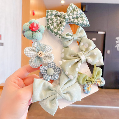 Novi 1 set cvjetnih leptir pruga slatke ukosnice slatke dječje kopče za kosu ukosnice modni dodaci za kosu ukras za glavu