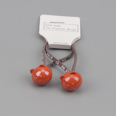 2 bucăți/set coreeană Scrunchies benzi de păr fete elastice elastice de cauciuc accesorii pentru păr pentru copii bentita ornamente cadou