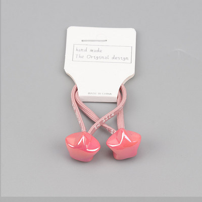 2 bucăți/set coreeană Scrunchies benzi de păr fete elastice elastice de cauciuc accesorii pentru păr pentru copii bentita ornamente cadou