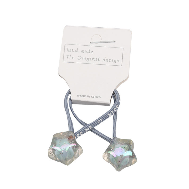 2 bucăți/set coreeană Scrunchies benzi de păr fete elastice elastice de cauciuc accesorii pentru păr pentru copii bentita ornamente cadou