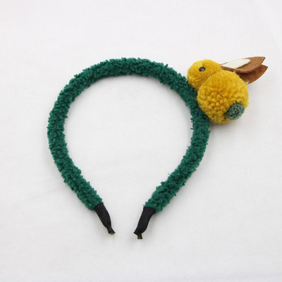 Vaikų mielos mielos mergaičių kelių spalvų trimatis pliušinis plaukų segtukas zuikis galvos apdangalas vaikiški plaukų aksesuarai mergaitėms