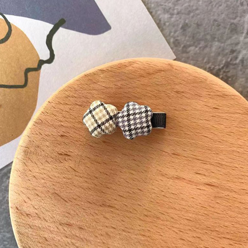 Agrafe din catifea Inimă în carouri stea Benzi pentru păr elastice Legată frânghie pentru păr Fete Accesorii pentru păr Copii Femei