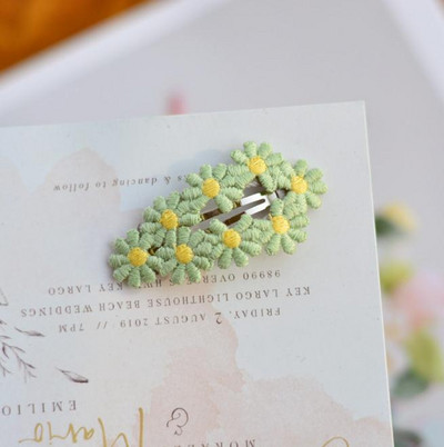 6 buc/set Moda Noi femei de tricotat floare ac de păr Copii Barete colorate Agrafă de păr coreeană Fete Copii Accesorii de păr drăguțe