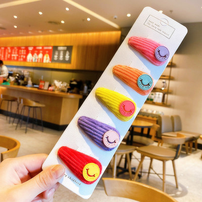 5/10 bucăți/set copii drăguț din nailon cu desene animate fructe agrafe agrafe de păr fete ornamente minunate agrafe de păr accesorii de păr pentru copii