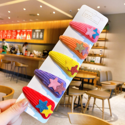 5/10 bucăți/set copii drăguț din nailon cu desene animate fructe agrafe agrafe de păr fete ornamente minunate agrafe de păr accesorii de păr pentru copii