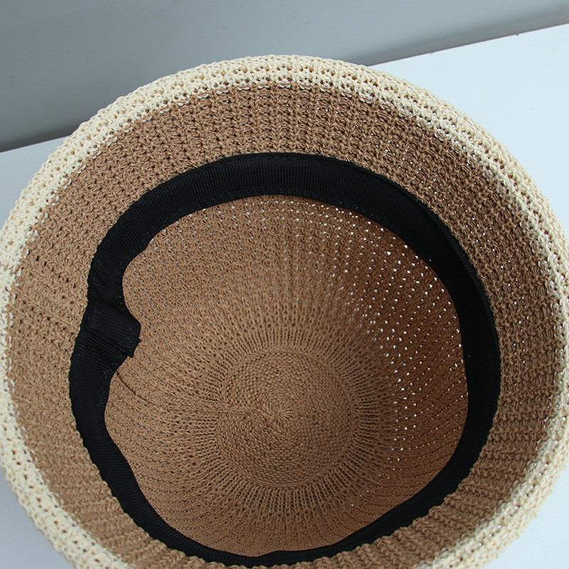 Japāņu saulessargs sauļošanās līdzeklis salokāms, vienkāršs kausa cepures krāsai atbilstošs piena zīda audums sieviešu ikdienas daudzpusīga zvejnieka cepure