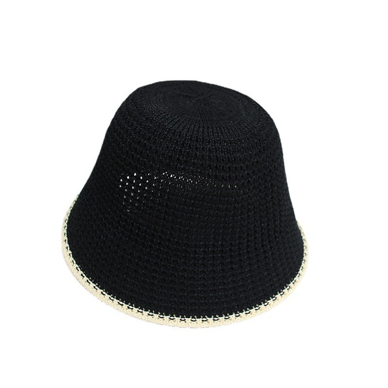 Japāņu saulessargs sauļošanās līdzeklis salokāms, vienkāršs kausa cepures krāsai atbilstošs piena zīda audums sieviešu ikdienas daudzpusīga zvejnieka cepure