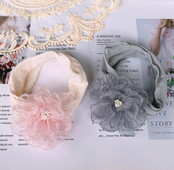 Bentiță pentru cap bebeluș coreeană cu flori nou-născut bentițe fetițe accesorii pentru păr Bricolaj Accesoriu fotografii fotografiate pentru copii