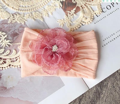 Bentiță pentru cap bebeluș coreeană cu flori nou-născut bentițe fetițe accesorii pentru păr Bricolaj Accesoriu fotografii fotografiate pentru copii