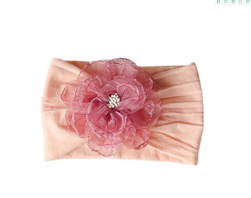 Bentiță pentru cap bebeluș coreeană cu flori nou-născut bentițe fetițe accesorii pentru păr Bricolaj Accesoriu fotografii fotografiate pentru copii