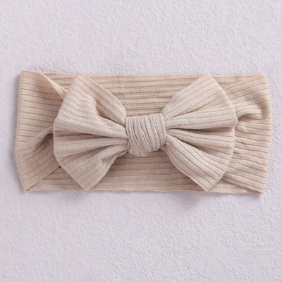Stripe Bows Nailono elastinės kūdikių galvos juostos mergaitėms Vaikams Masyvi plaukų juosta mergaitėms Vaikai Madingi galvos apdangalai Plaukų aksesuarai 2021 m.