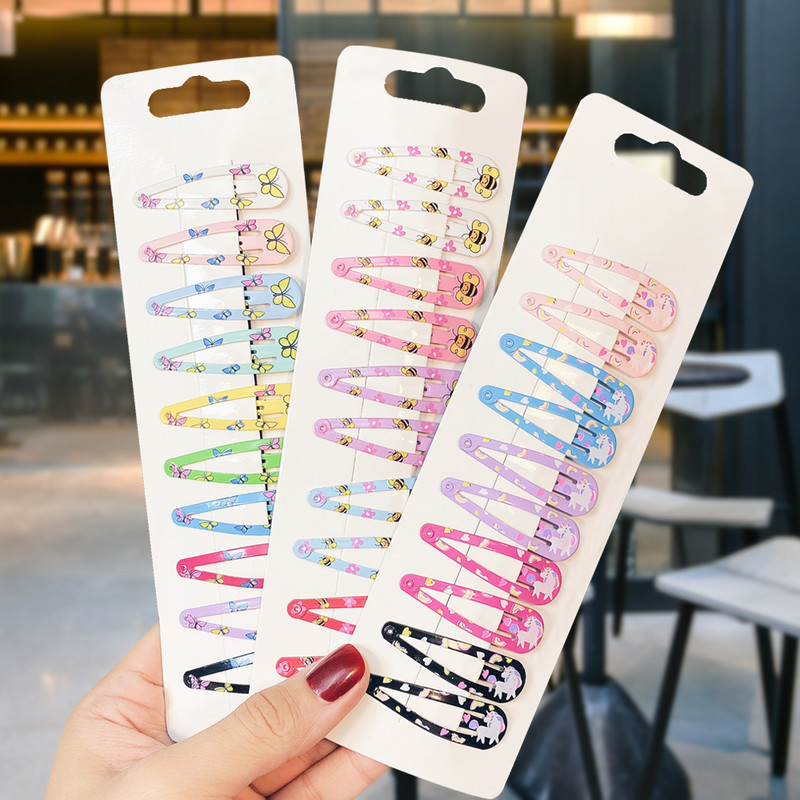 20PCS/Set Nove djevojke, slatke šarene ukosnice u obliku kapljice, slatki ukrasi za kosu, štipaljke, ukosnice, modni dodaci za kosu