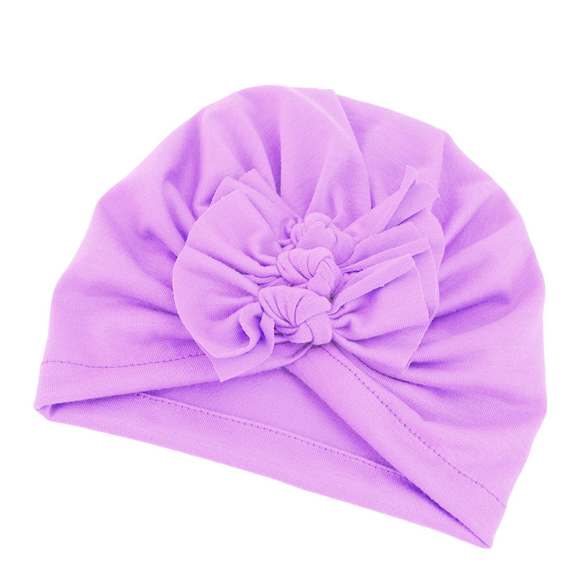 Új divatos viráglány fejpánt újszülött kisgyermek kisgyermek csípős turbán puha pamut sapka fejpánt gyereksapka fotó kellékek