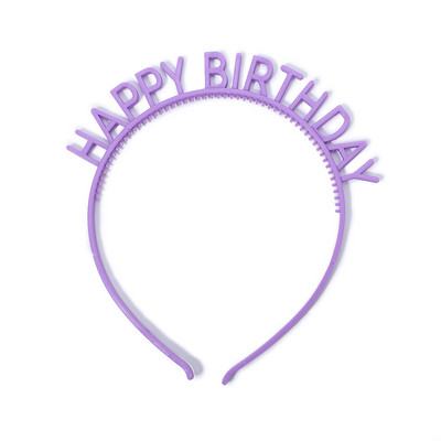 5 kom/lot Sretan rođendan Plastične trake za kosu Trake za kosu za djevojčice Sretan rođendan Trake za glavu Party Favor Ukrasi za kosu Pokrivala za glavu Veleprodaja