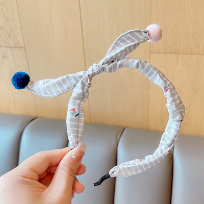 2022 Új Gyermekek Aranyos Színek Virágos hajgolyó Hajpántok Fejfedők Kislányoknak Szép hajpántok Fejpántok Gyerekeknek Hajkiegészítők