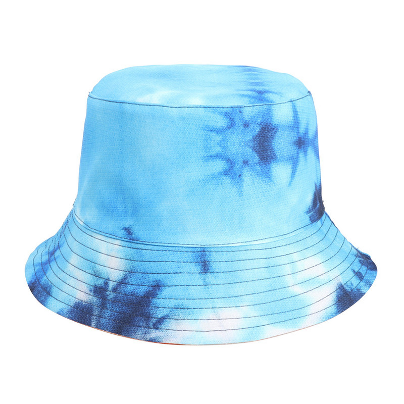 Šešir od poliestera Kanta za pakiranje Muški šeširi za plažu Ljetni šešir s dvostrukim vezanjem Dye šešir Oprane na suncu Ženske bejzbol kape Muški šešir