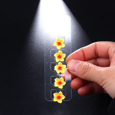 5db kis virág csatos hajcsat hajtűk női lányoknak kristály strassz virágos haj karmok haj kiegészítők kézzel készített barkácsolás