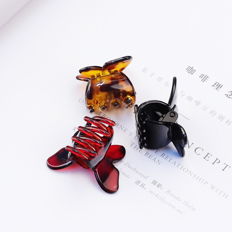 2021, novo 6kom/kartica, dječja kandža za kosu za djevojčice Leopard prozirne srednje kopče za kosu Dodaci Prekrasni alati za frizuru