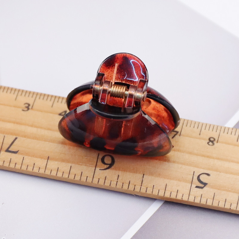 2021, novo 6kom/kartica, dječja kandža za kosu za djevojčice Leopard prozirne srednje kopče za kosu Dodaci Prekrasni alati za frizuru