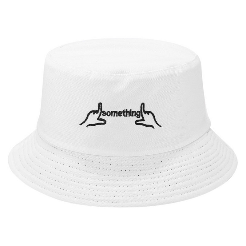 horgászat Női horgászmedencében utazósapka Visor Hímzés Összecsukható ujj Férfiak meztelen vödörsapka Karácsonyi vödörsapkák nőknek